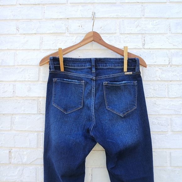 Kancan Highrise Skinny Jeans Size 9/28 Dark Wash - Picture 4 of 7